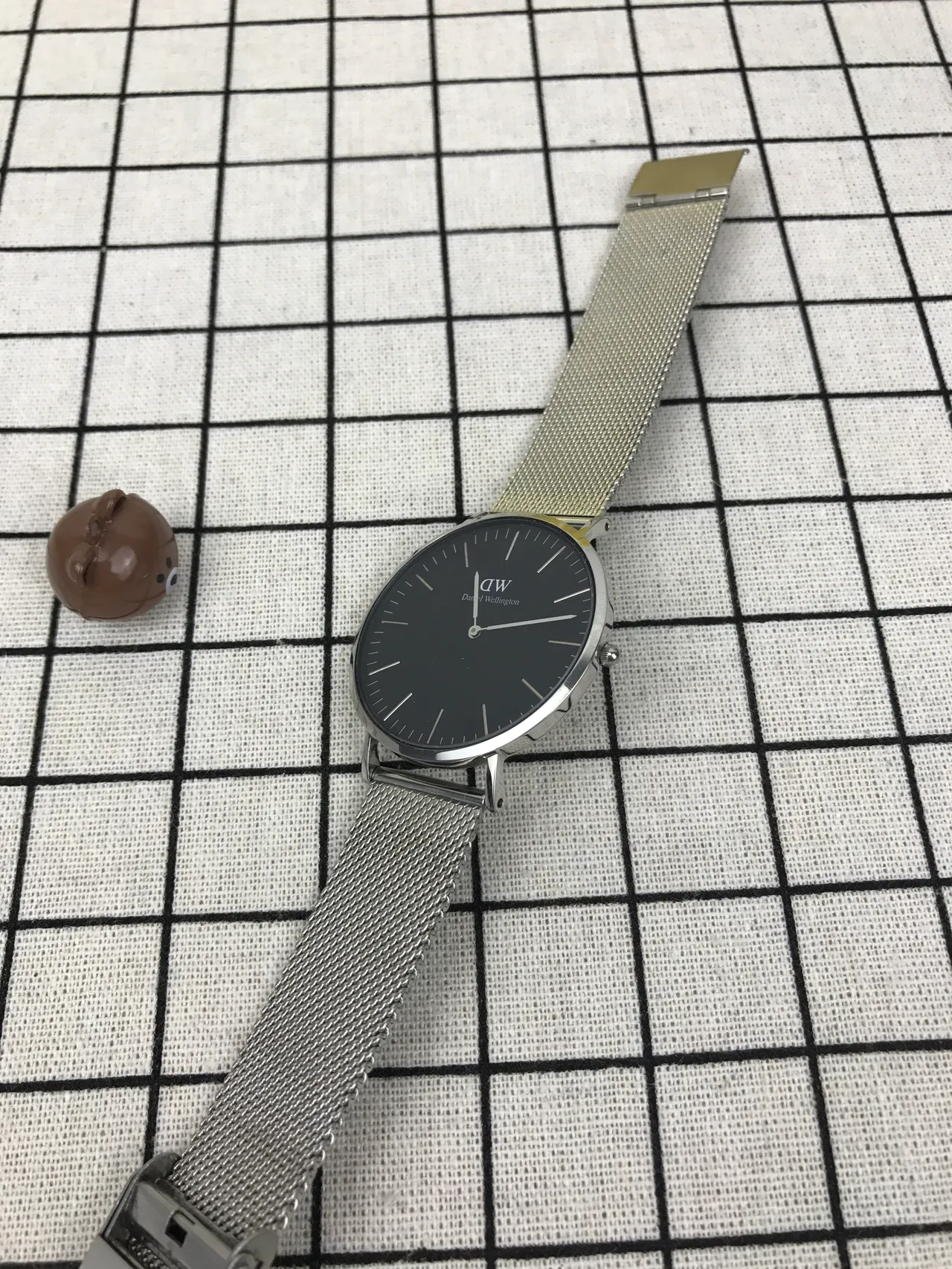 Daniel Wellington Classic Minimalist Black Dial Quartz Watch 3