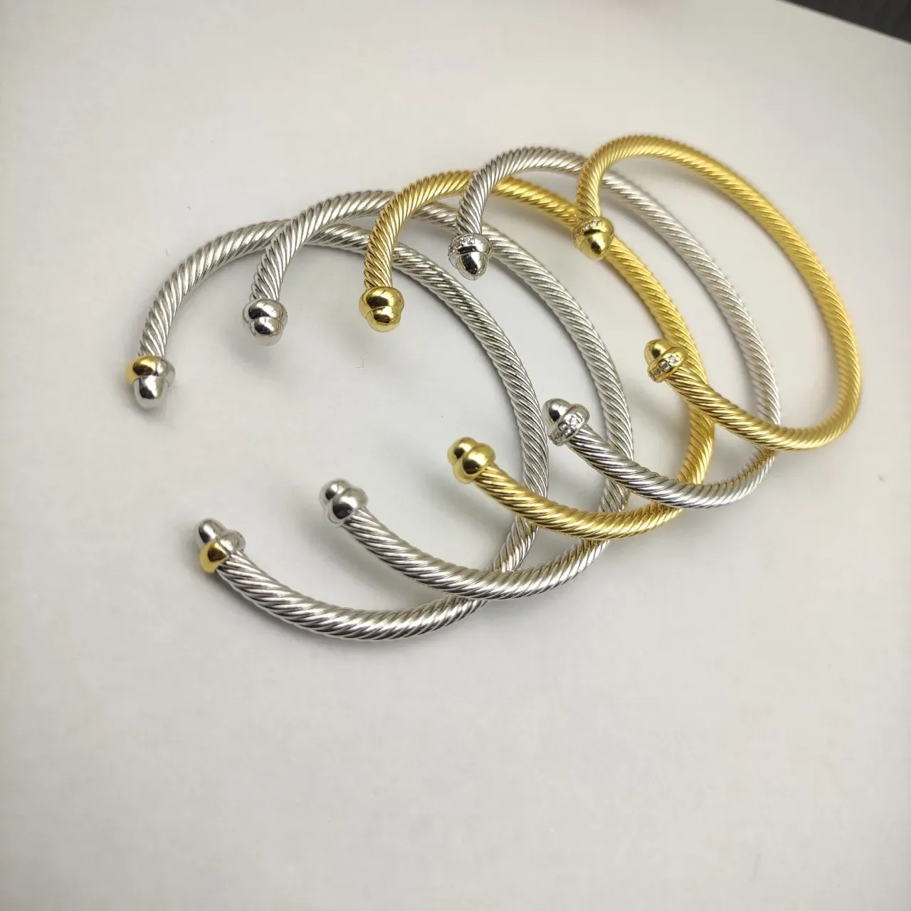 David Yurman Cable Classics Twisted Cable Silver Bracelet 3