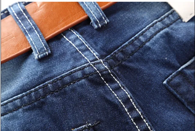 Distressed Mid-Rise Slim-Straight Cuffed Jeans 11