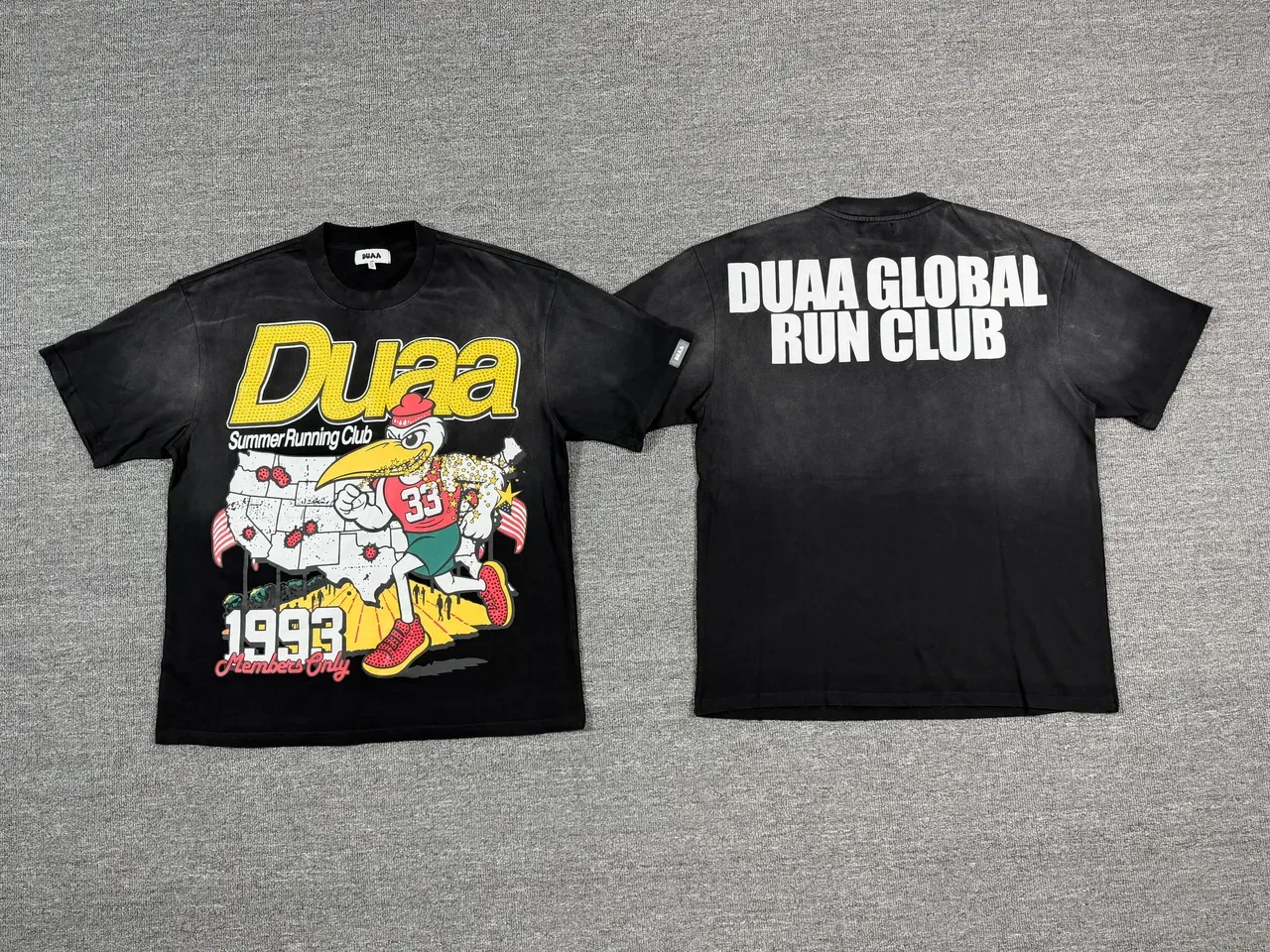 Camiseta gráfica Duaa Summer Running Club 1993 Members Only 5