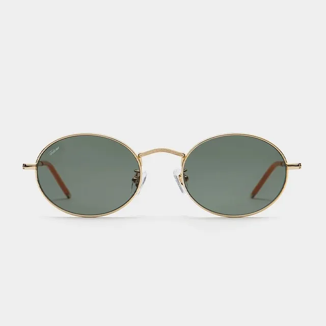Fake me B33T Oval Thin Metal Frame Sunglasses 4