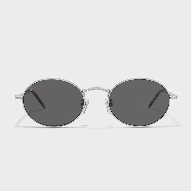 Fake me B33T Oval Thin Metal Frame Sunglasses 5