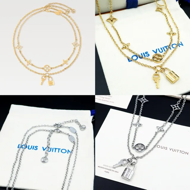 Gold Layered Chain Star-Shaped Charms Necklace 11