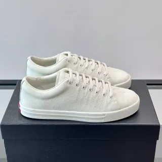 Off-White Zapatillas de Bajo Corte Texturizadas en Cuero