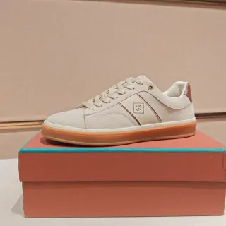 Off-White حذاء رياضي سويدي لايف ستايل منخفض