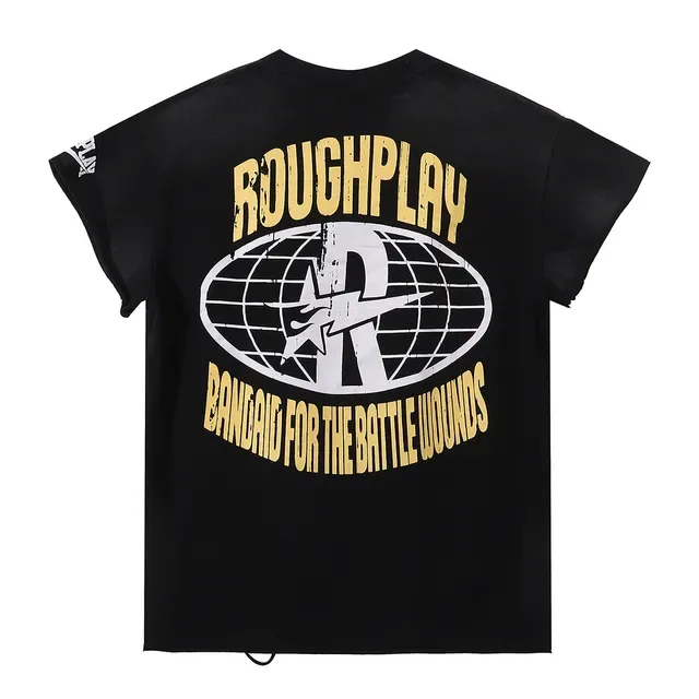 ROUGH PLAY MMXXI Band Aid for the Battle Wounds Graphic T-Shirt 2