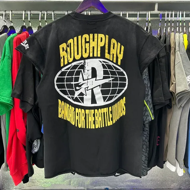 ROUGH PLAY MMXXI Band Aid for the Battle Wounds Graphic T-Shirt 5