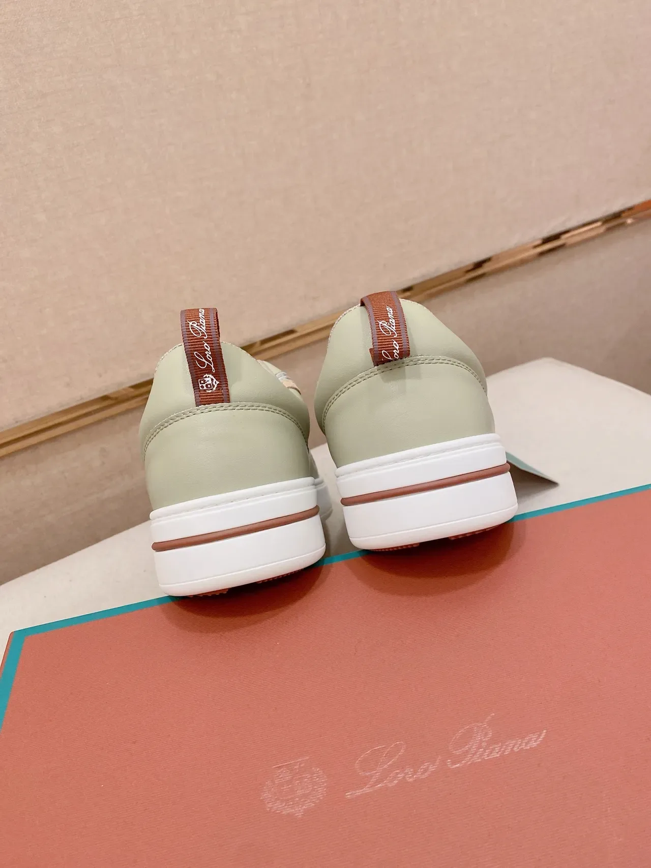 Tênis Lifestyle Verde Sage Panelado Low-Top 3