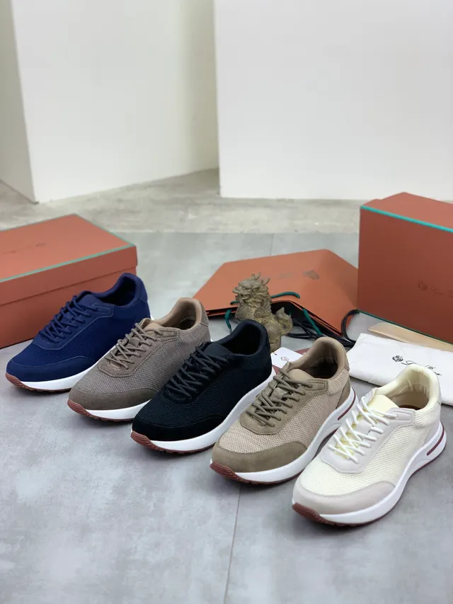 Taupe Mesh and Suede Low-Top Lifestyle Sneaker 2