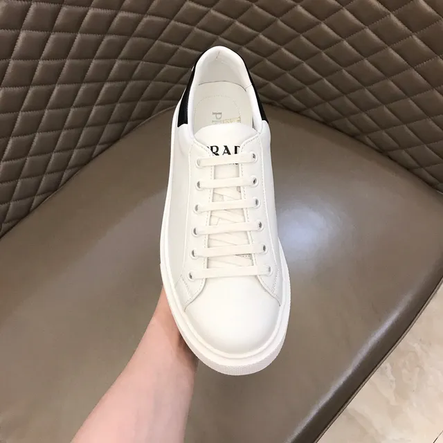 White and Black Platform Lifestyle Sneaker 4