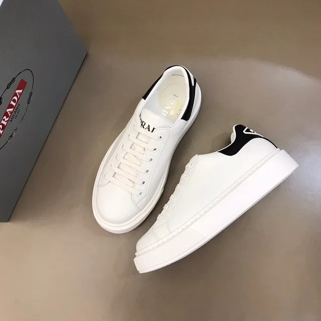 White and Black Platform Lifestyle Sneaker 8