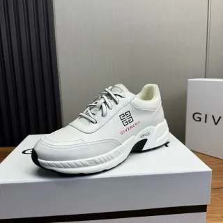 Givenchy City Sport White Black Red Chunky Sneakers