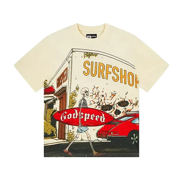T-shirt oversize Godspeed à imprimé graphique 2