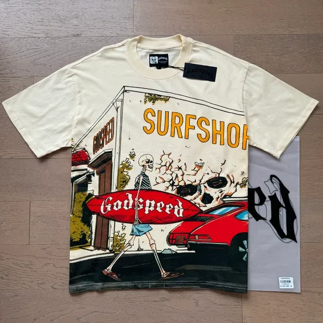 T-shirt oversize Godspeed à imprimé graphique 6
