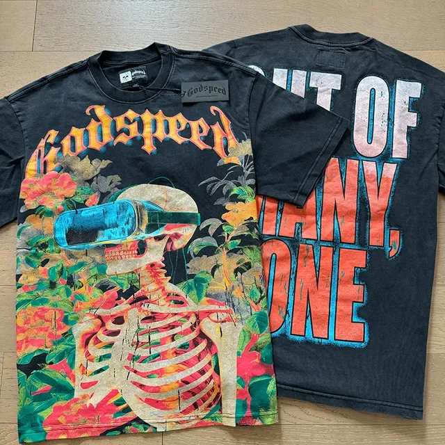 Godspeed Graphic Print Oversized T-Shirt 7