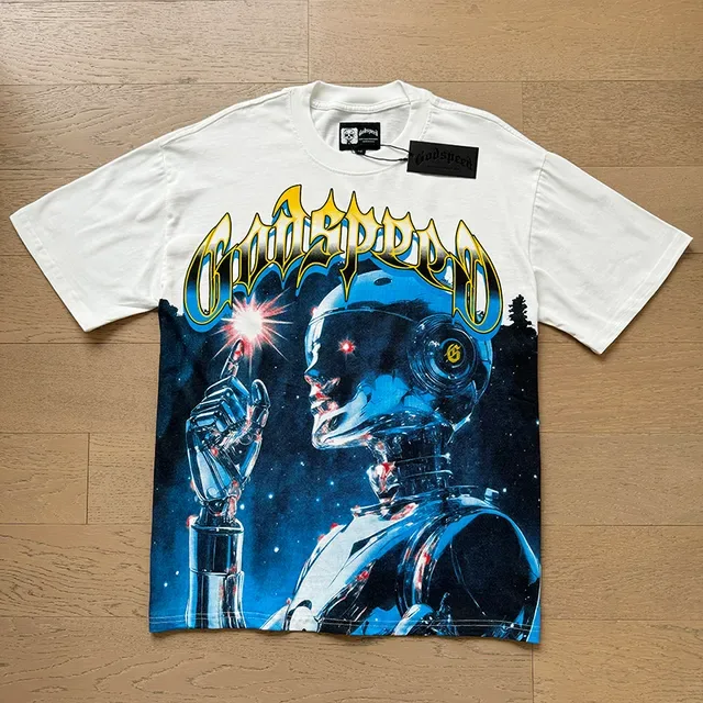 Godspeed Graphic-Print Oversized T-Shirt 5