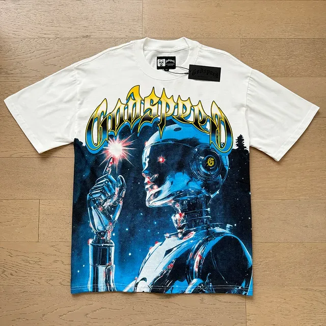 Godspeed Graphic-Print Oversized T-Shirt 6