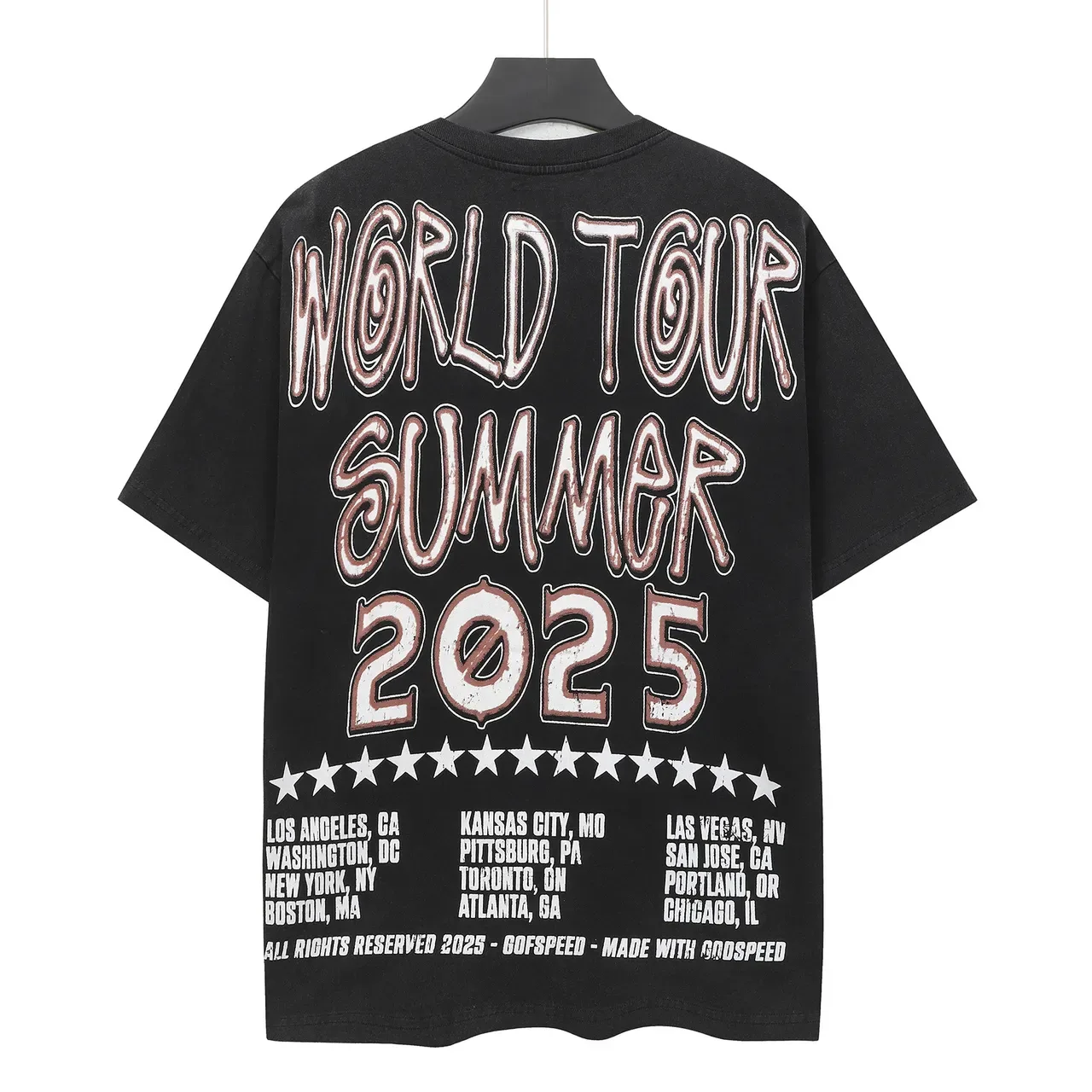 Godspeed World Tour Summer 2025 Graphic T-Shirt 3