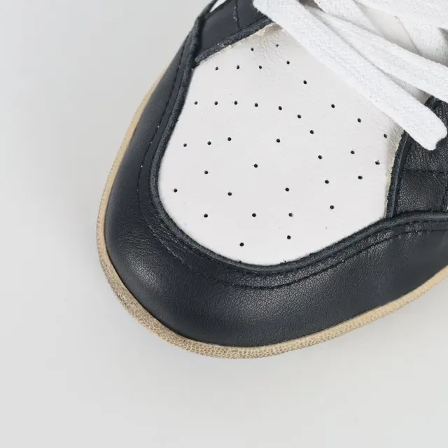Golden Goose Ball Star أبيض أسود أزرق ذهبي سنيكرز لايف ستايل 5