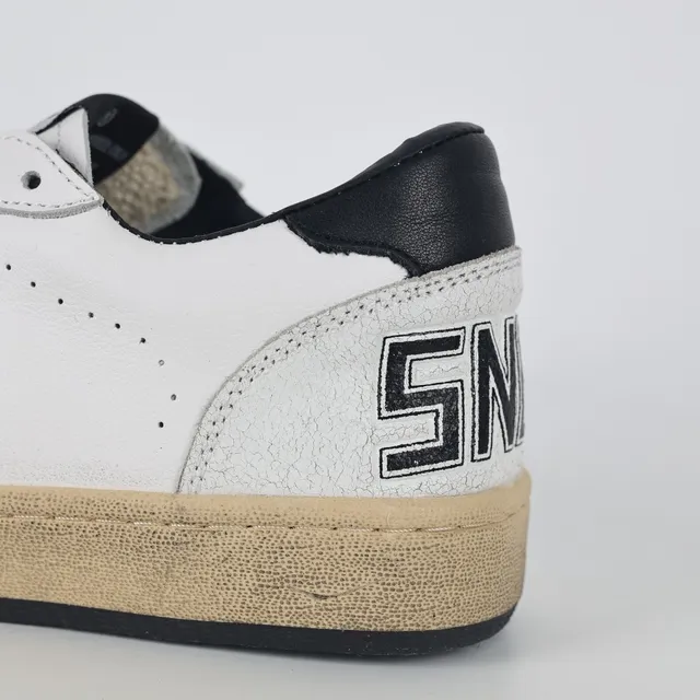 Golden Goose Super-Star أبيض أسود نجم حذاء أسلوب حياة 4