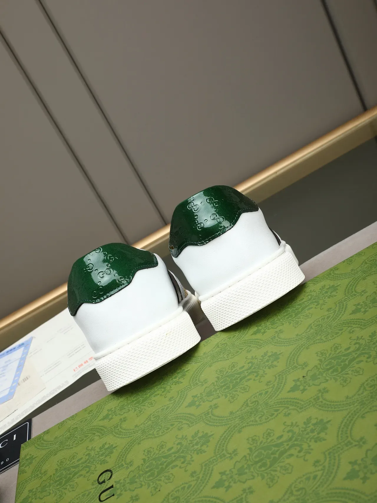 Sneakers Gucci Ace GG Monogram Web Stripe Slip-On Lifestyle 4