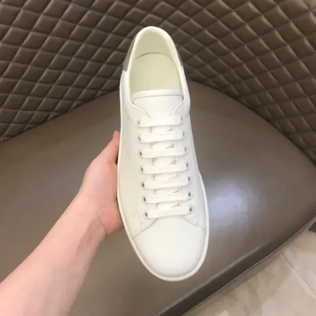 Gucci Ace Perforé Double G Blanc Lifestyle Sneakers 3