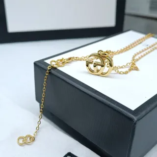 Gucci Double G Interlocking Logo Gold Tone মণিহারা