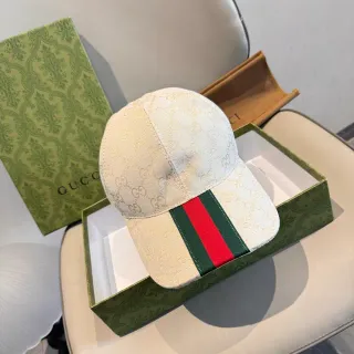 Gucci GG Monogram Off-White 棒球帽