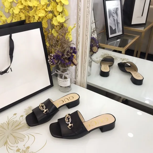 Gucci Horsebit 1955 Black Leather Gold-Tone Horsebit Loafers 9