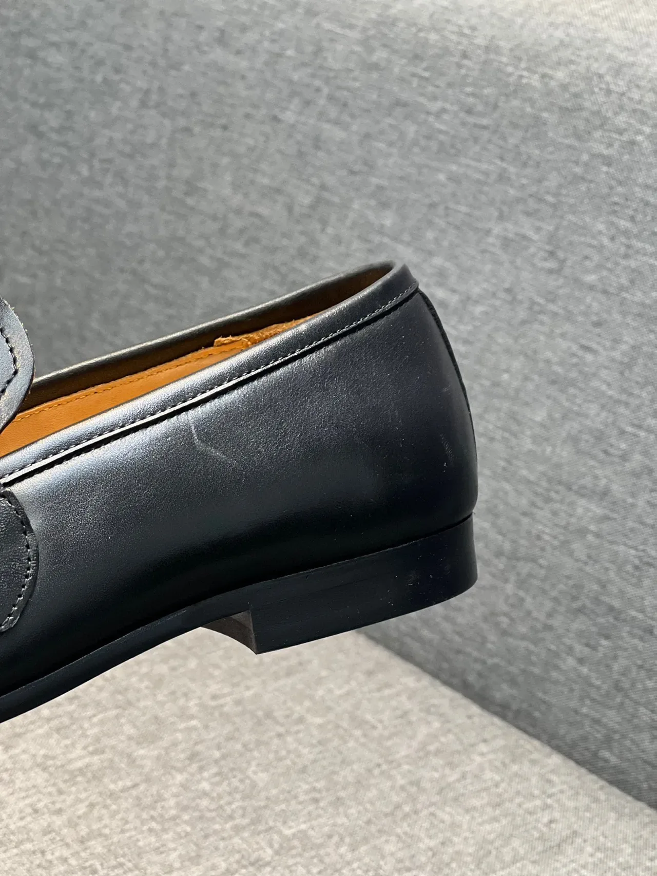 Gucci Horsebit 1955 黑色皮革马衔扣乐福鞋 8