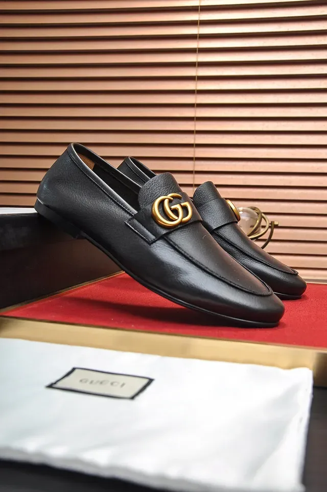 Gucci Horsebit 1955 Black Leather Horsebit Loafers 2