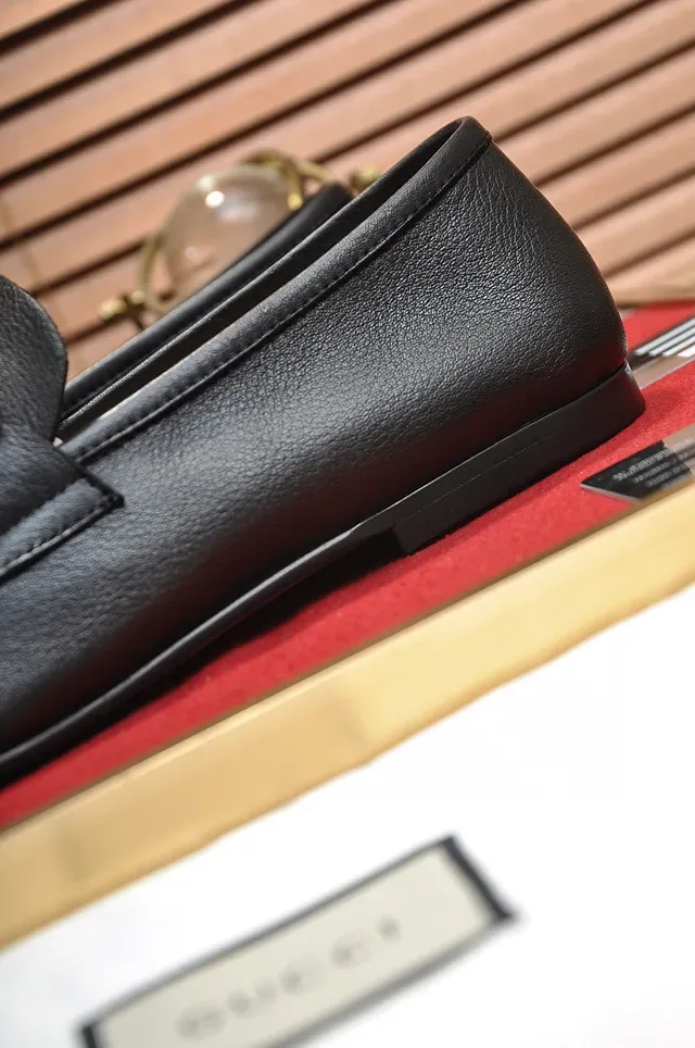 Gucci Horsebit 1955 Black Leather Horsebit Loafers 3