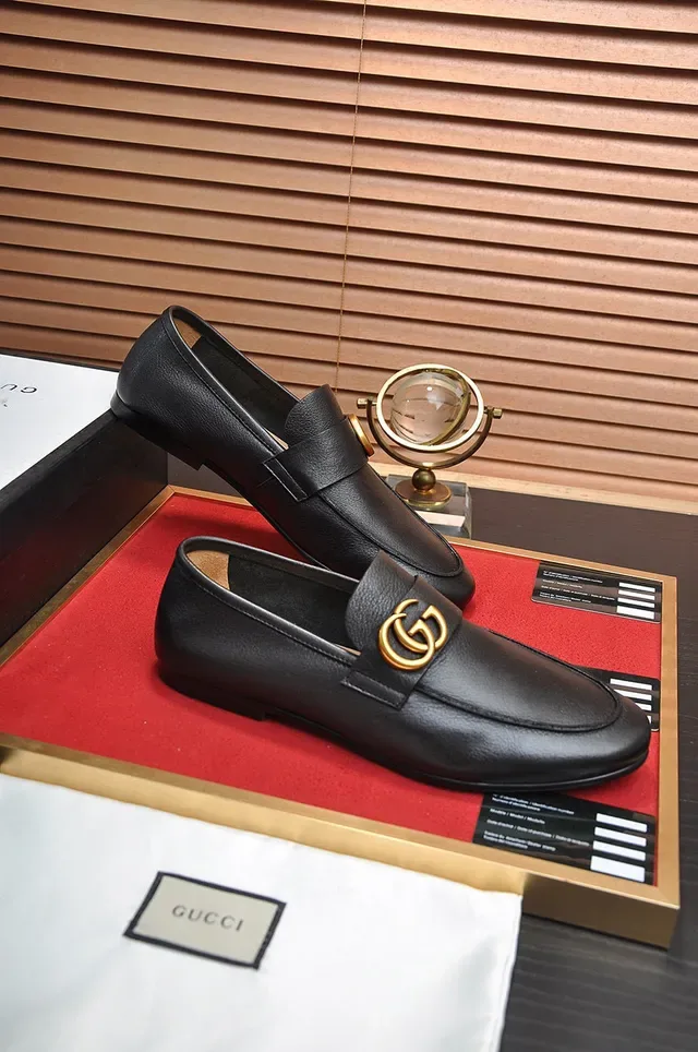 Gucci Horsebit 1955 Black Leather Horsebit Loafers 6