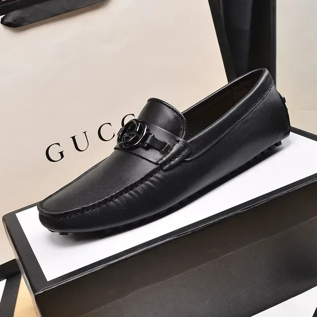 Gucci Horsebit 1955 Mocasines Cuero Negro Horsebit 4