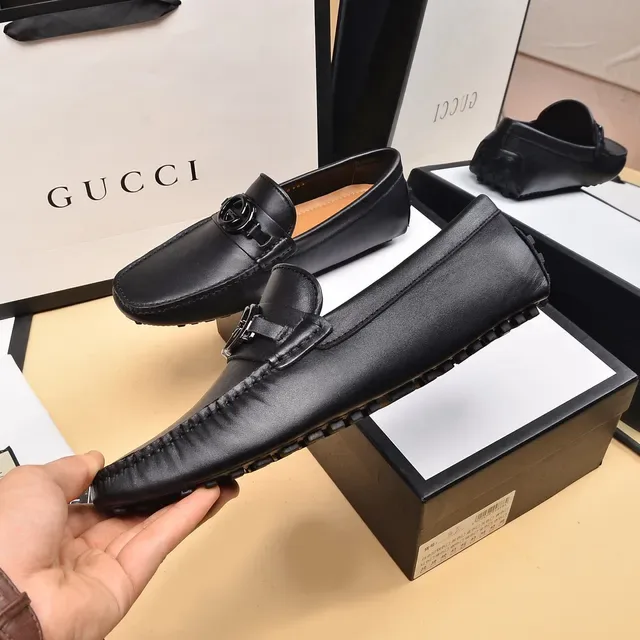 Gucci Horsebit 1955 Mocasines Cuero Negro Horsebit 7
