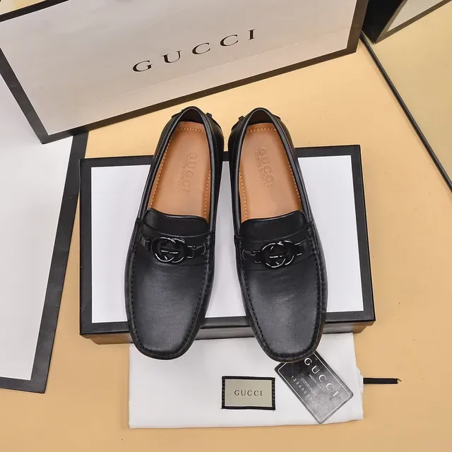 Gucci Horsebit 1955 Mocasines Cuero Negro Horsebit 8