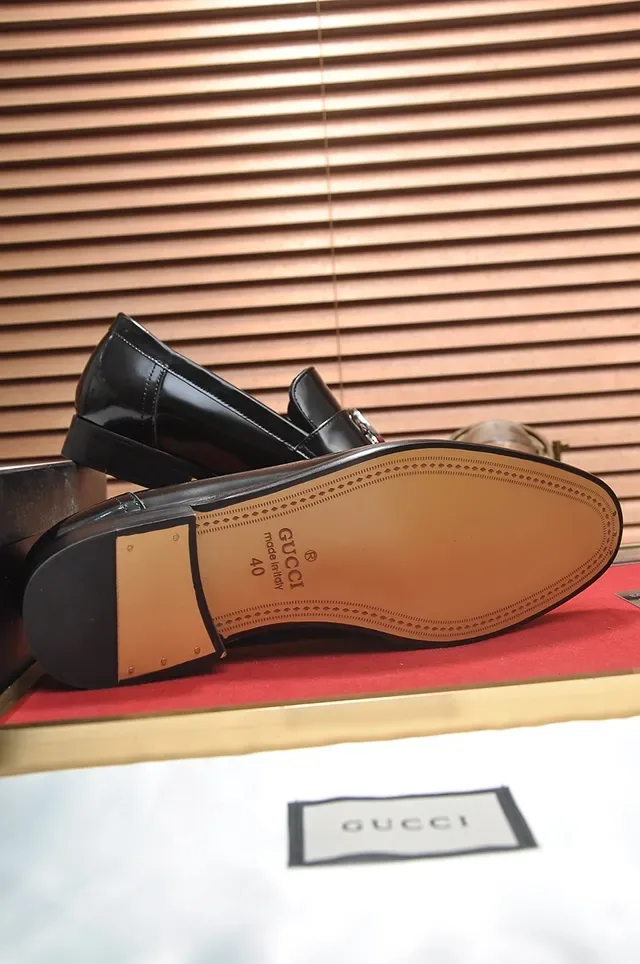 Gucci Horsebit 1955 Black Patent Leather Loafers 3