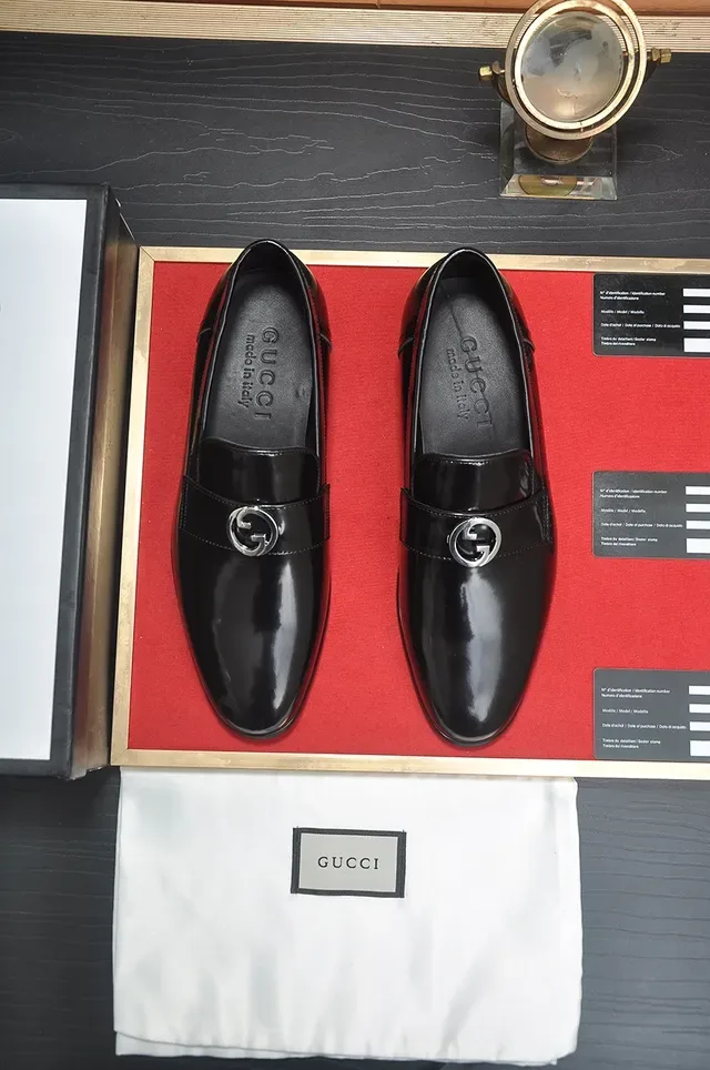 Gucci Horsebit 1955 Black Patent Leather Loafers 5