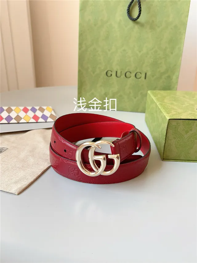 Cinturón de cuero Gucci Ophidia negro dorado estampado GG monograma interlocking double G hebilla 13