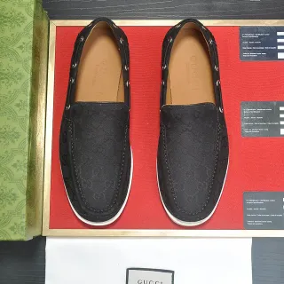 Gucci Screener GG Monogram Canvas Loafers
