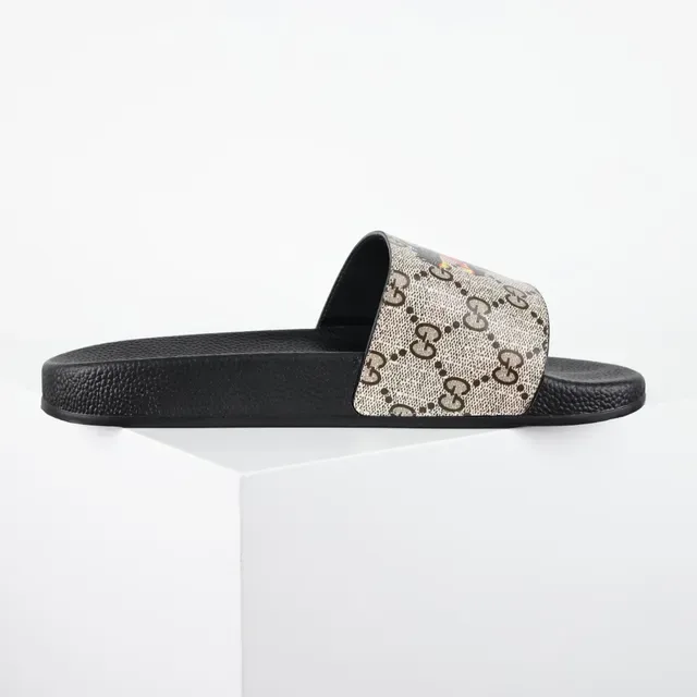 Gucci Screener GG Monogram Eagle Print Slippers 7