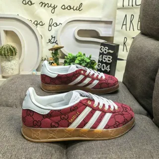 Gucci Tennis 1977 Zapatillas Lifestyle Monograma Rojo