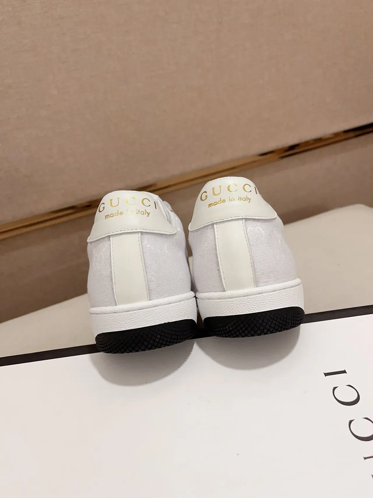 Gucci Tennis 1977 Blancas GG Jacquard Web Stripe Zapatillas Lifestyle 8