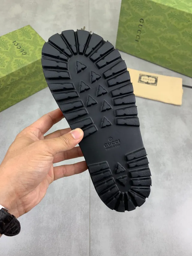 Gucci x Scuderia Ferrari Web Stripe Slide Slipper 2