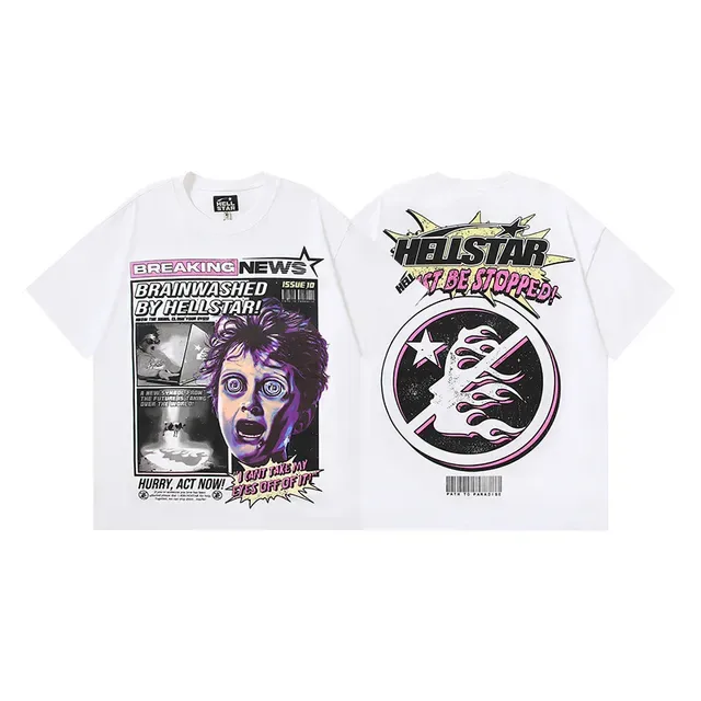 Hellstar Brainwashed by Hellstar Graphic Print Oversized T-Shirt 11