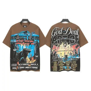 Hellstar Escape Graphic Brown T-Shirt
