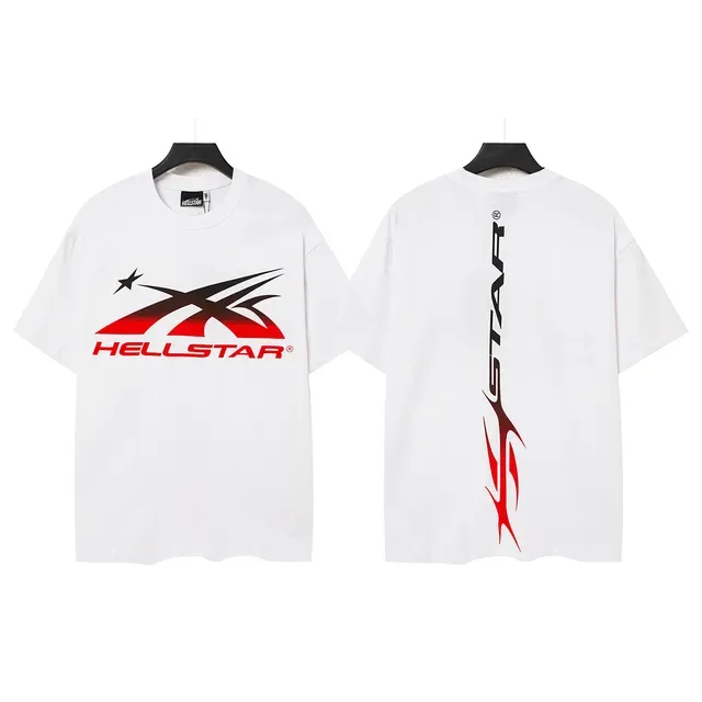 T-shirt Hellstar imprimé graphique col rond manches courtes 2