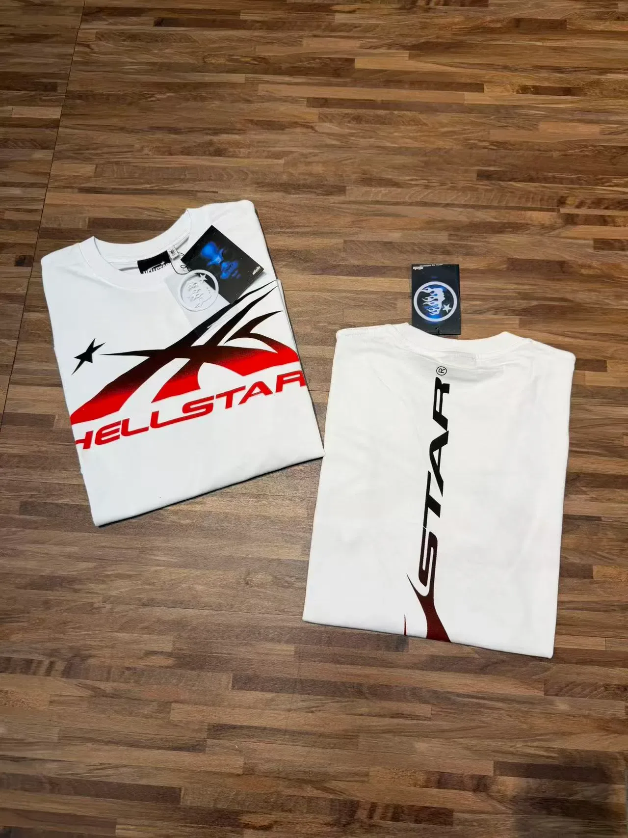 T-shirt Hellstar imprimé graphique col rond manches courtes 7