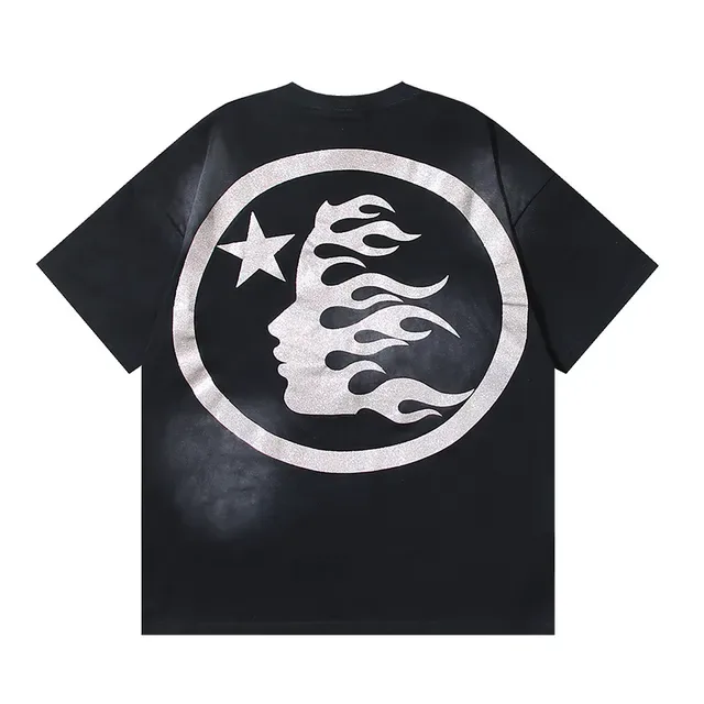 Hellstar Oversized Graphic Print Black T-Shirt 3
