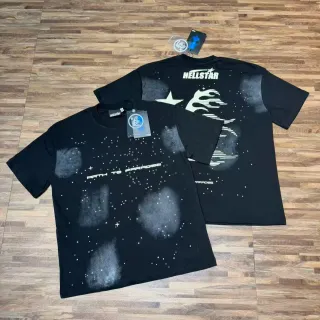 Hellstar Path to Paradise Graphic Print Black T-Shirt